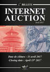 Internet Auction Billets Avril 2017