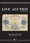 Live Auction Banknotes October 2018