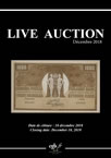 Live Auction Banknotes December 2018