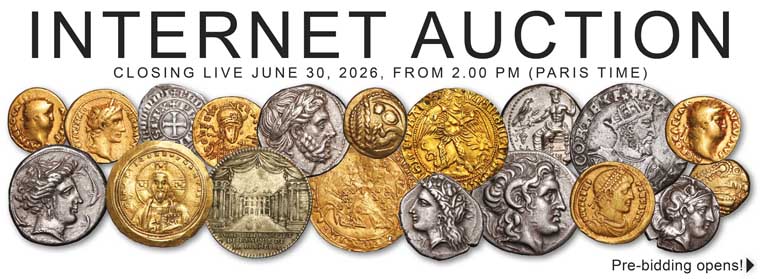 Internet Auction June 2026 - CGB Numismatics Paris