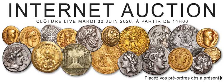 Internet Auction Juin 2026 - CGB Numismatique Paris