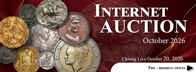 Internet Auction October 2026 - CGB Numismatics Paris