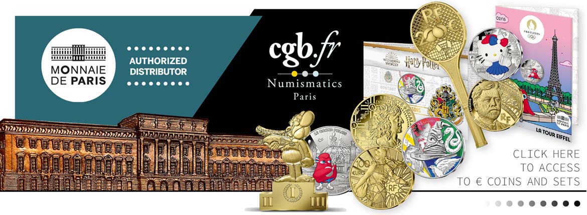 CGB - distributeur agréé Monnaie de Paris